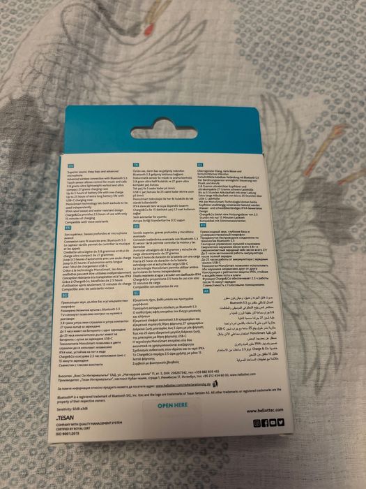 Безжични слушалки ttec НОВИ