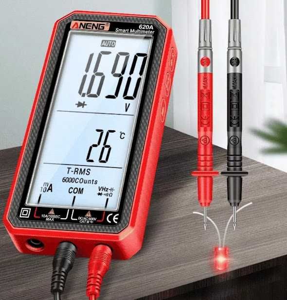 Multimetru digital Aneng 620A True RMS Afisaj Test Frecventa NCV
