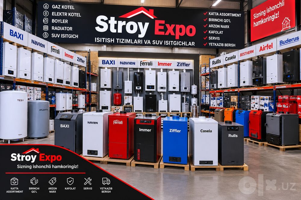 Газовые Электрические Котлы Kotel Skladdan Arzon Narxda Optom