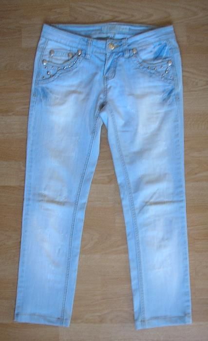 Нови дънки, светли дънки, джинси “Benetton”, 9-10 год.