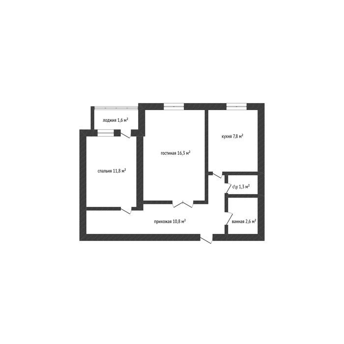 Продажа 2 комнатной квартиры