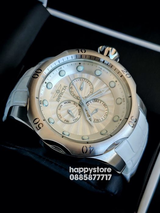 INVICTA Venom Silver 52 mm, Инвикта нов ръчен часовник