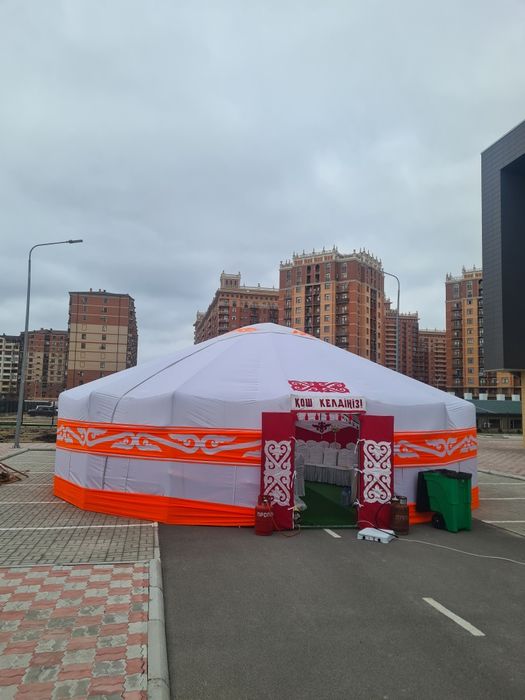 Палатка юрта 100адамдык