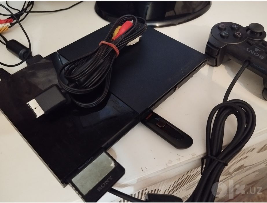 Игровая приставка Playstation 2 slim 9000x usb 64 GB