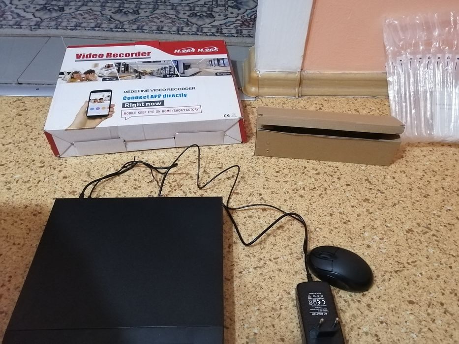 Видео регистратор.  На камеру