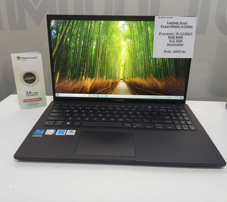(AG46) Laptop Asus ExpertBook B.4071 Garantie 2 ani