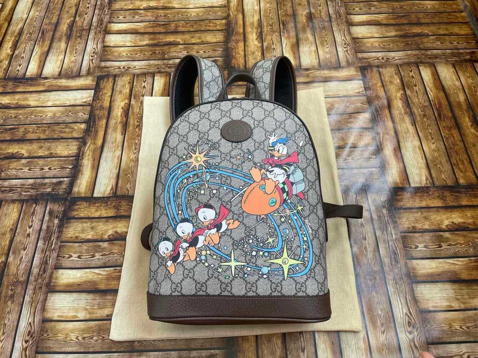 Оригиналнa Раница Gucci x Disney Supreme Canvas Limited Edition Гучи