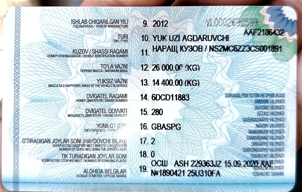 Man cla 26.280 samosval sotiladi