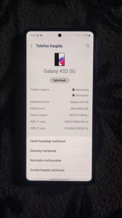 Samsung galaxy A53 obmen