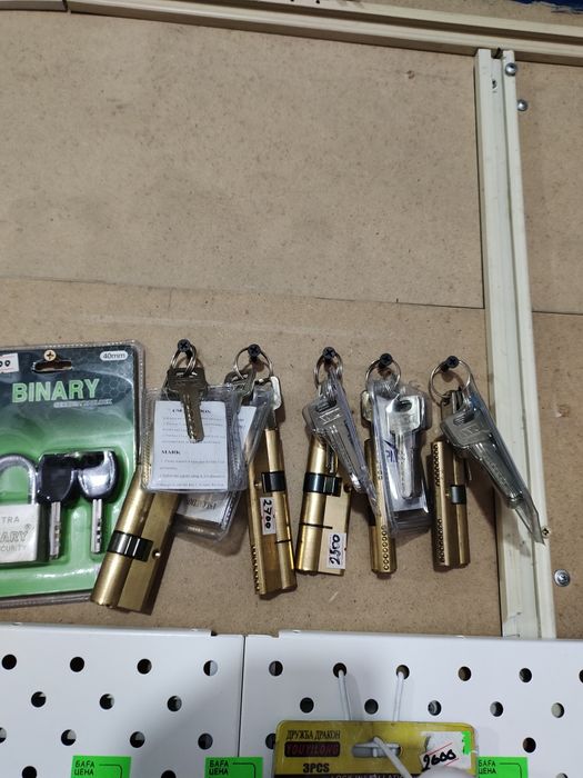 Замки личинки на двери