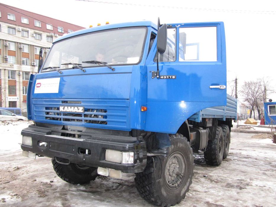 Бортовой КАМАЗ 6х6