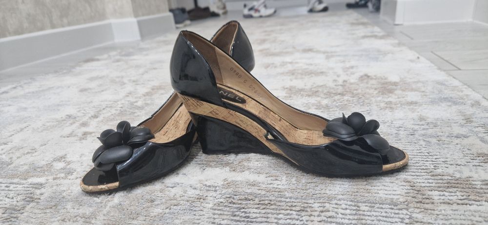 Босоножки/туфли chanel