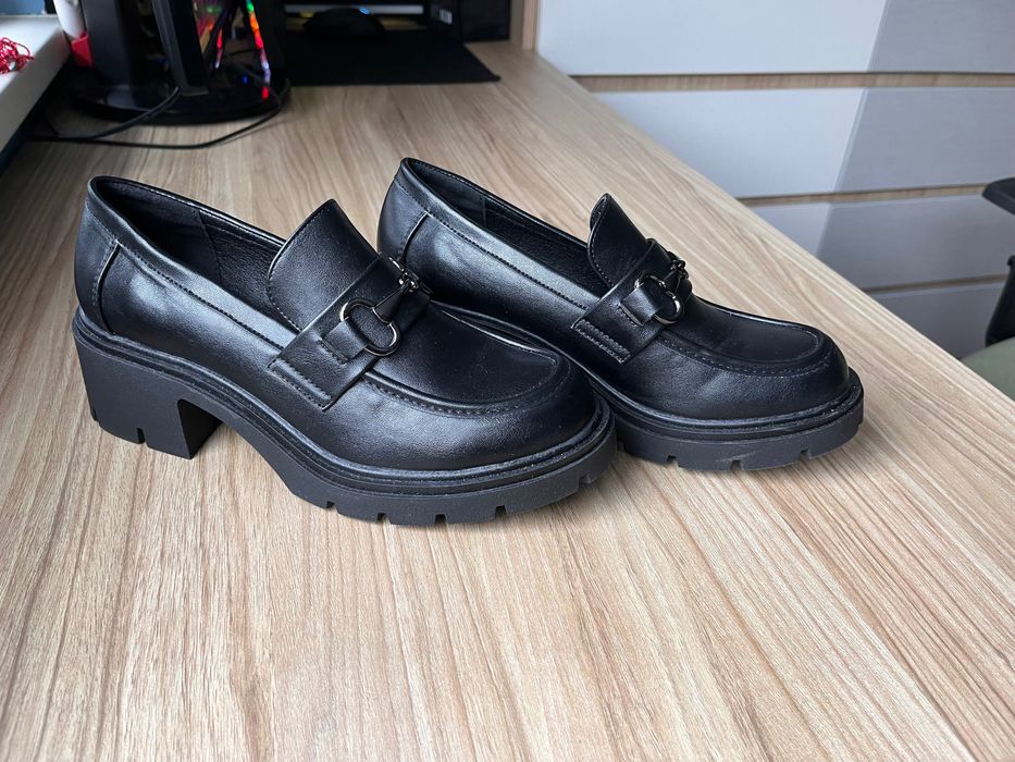 Дамски мокасини с платформа