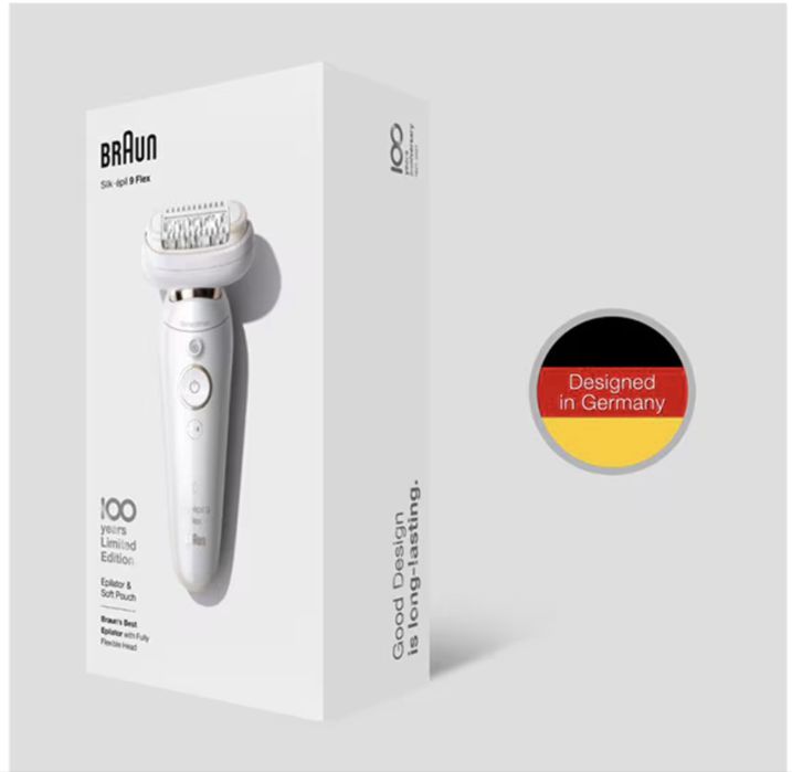 Epilator Braun Silk-épil 9 Flex (Ediție Limitată 100 Ani)