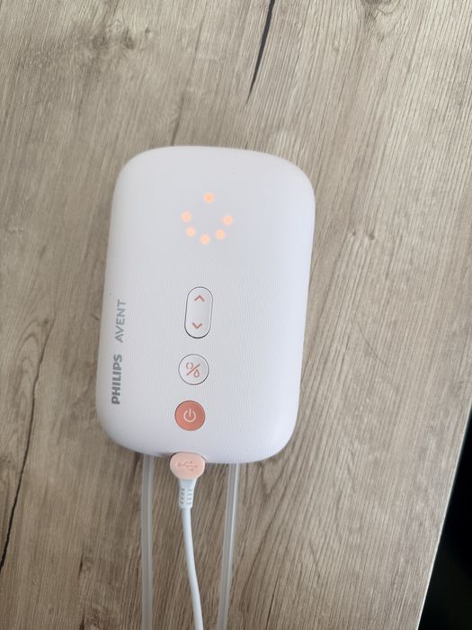 Pachet - pompă de sân electrică dublă Philips Avent + accesorii