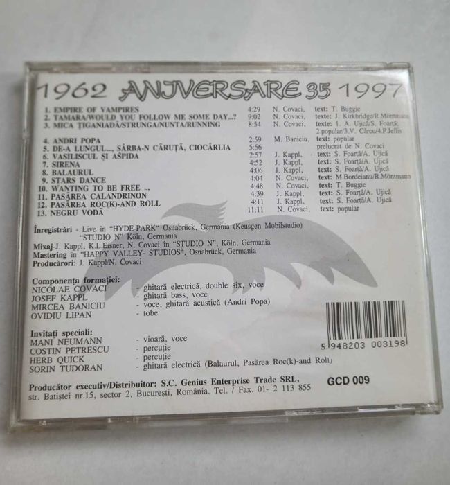 CD PHOENIX Aniversare 35, 1962-1997,de colectie, Rar,muzica veche Rock