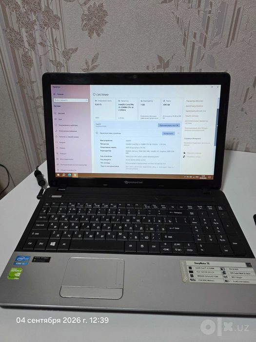 Ноутбук Packard bell