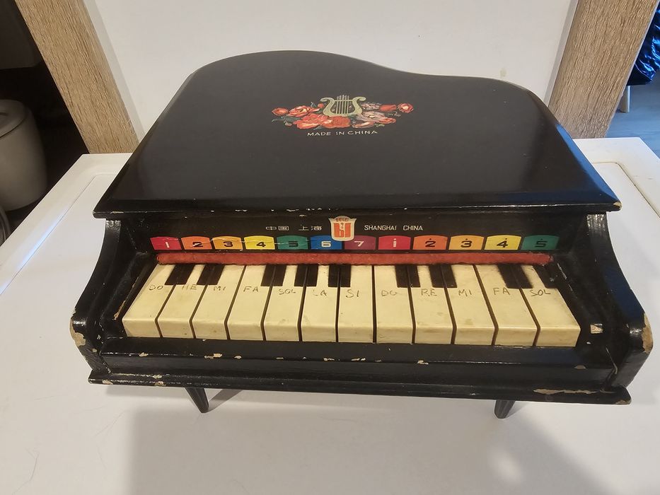 Pian jucărie copii retro