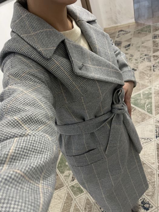 Новое шерстяное пальто