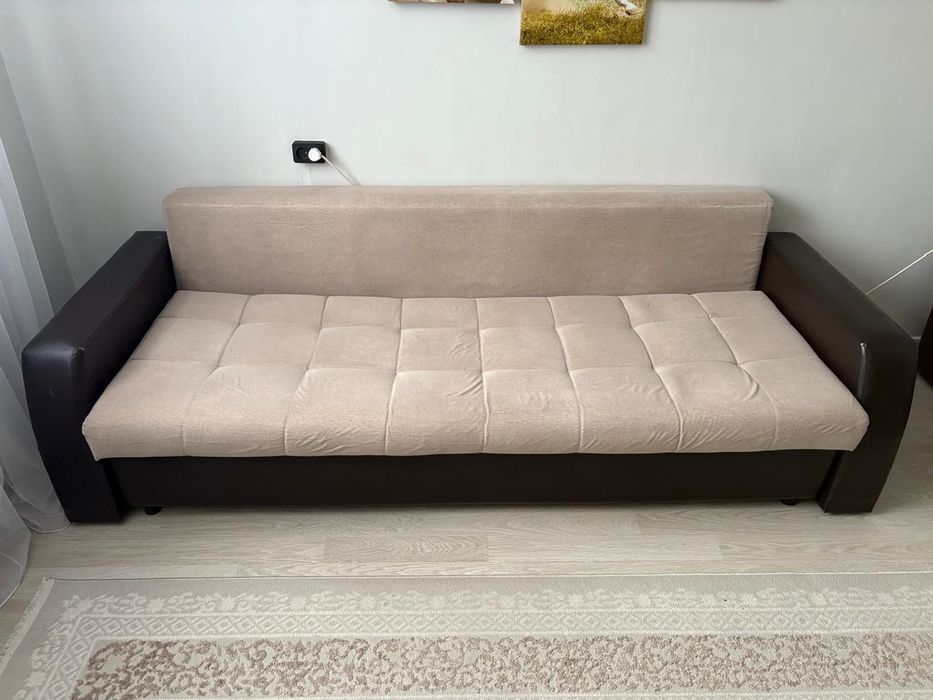 Продам диван раскладной сотсеком  ящиком