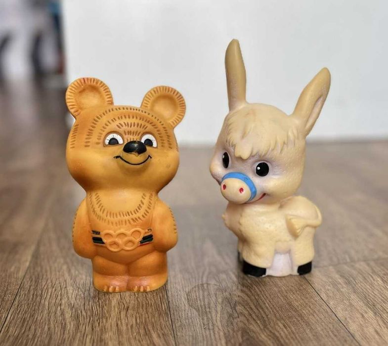 Резиновые игрушки СовпластИтал СССР.