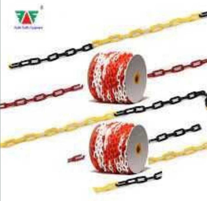 цепь пластмассовие 25метр для ограждение парковка или магазин бутиков