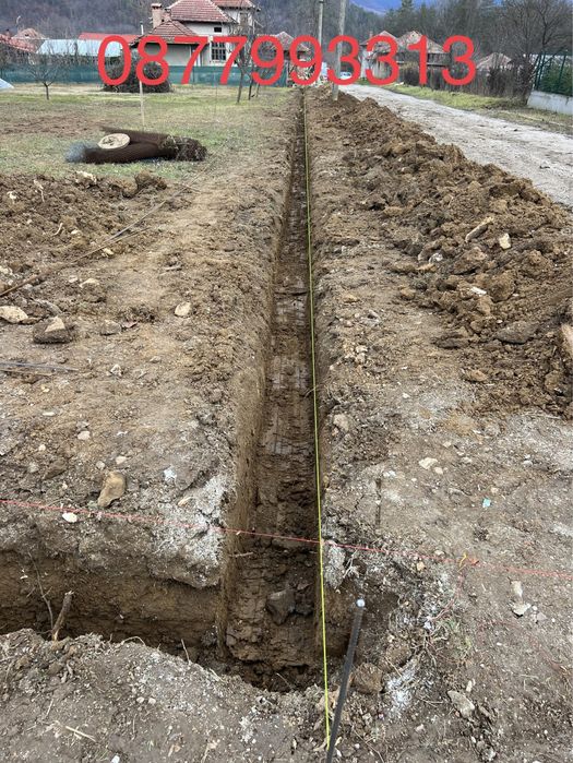 Услуги с комбиниран и мини багер!Почистване на трудно достъпни места