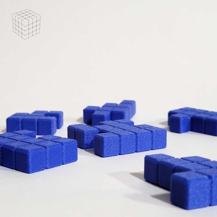 Set 2 Cuburi - Cub puzzle logic