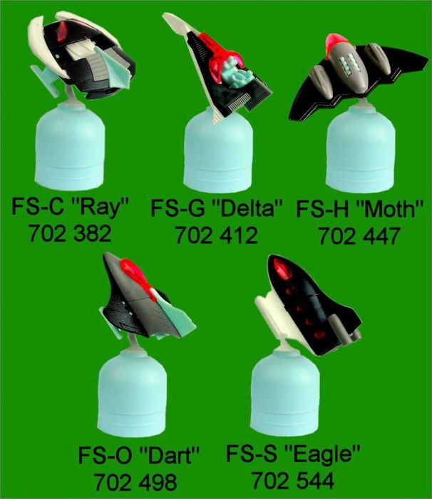 Серии на Киндер Ferraerospace и Ferraeroport - 1996-2000