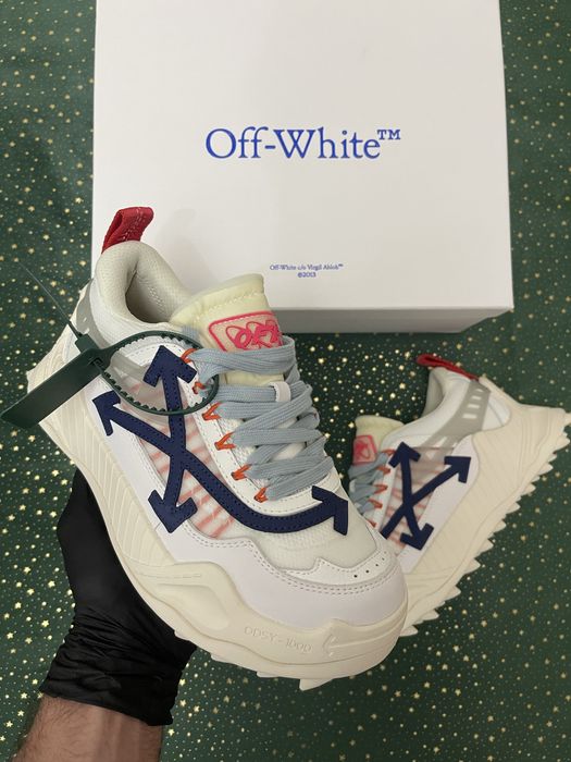 Off-White Odsy-1000 Cream White Blue