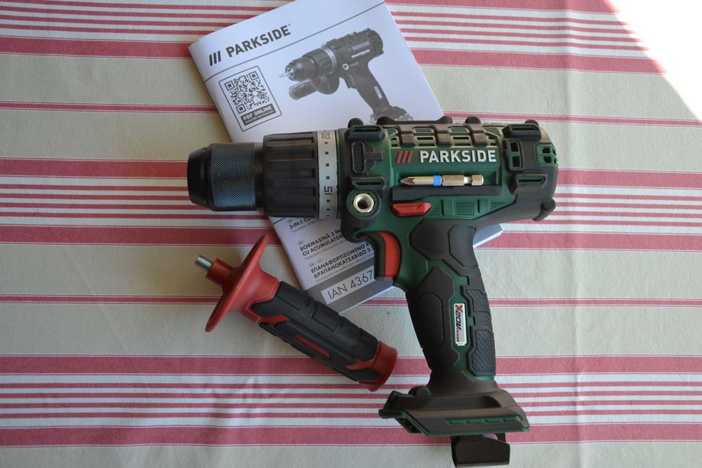 Нов акумулаторен ударен винтоверт Parkside 20V