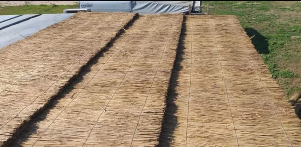 Amenajări zone turistice, STUF Nou 2024 TRESTIE, acoperiri cu stuf