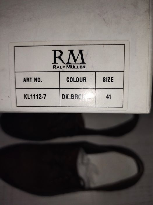 Туфли мужские RALF MULLER