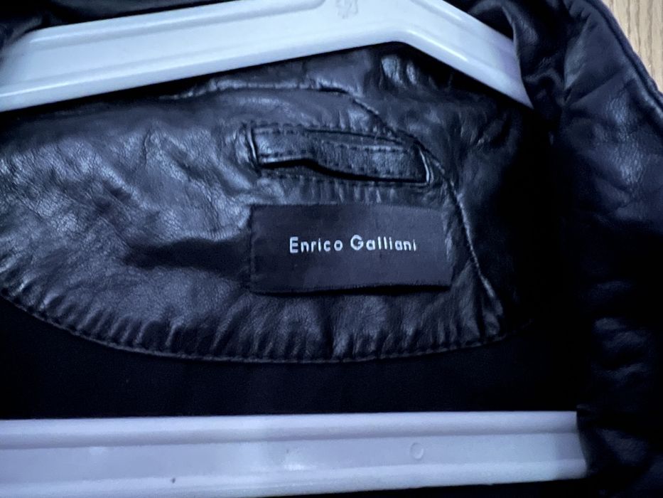 Мъжко пролетно-есенно кожено яке