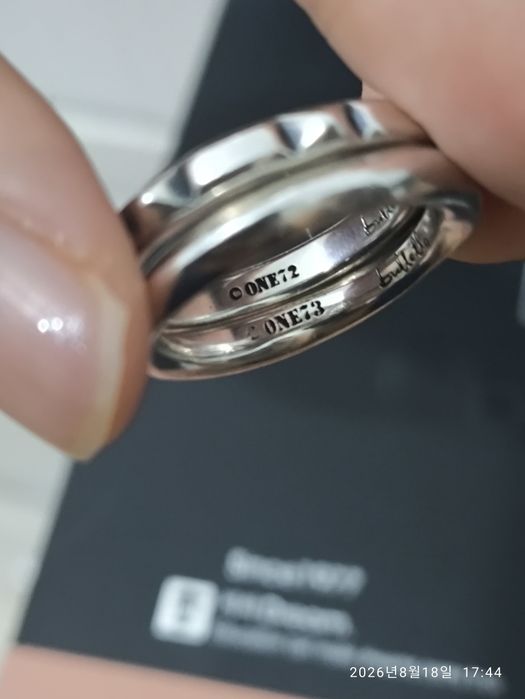 Кольца серебро 925 пробы Корея