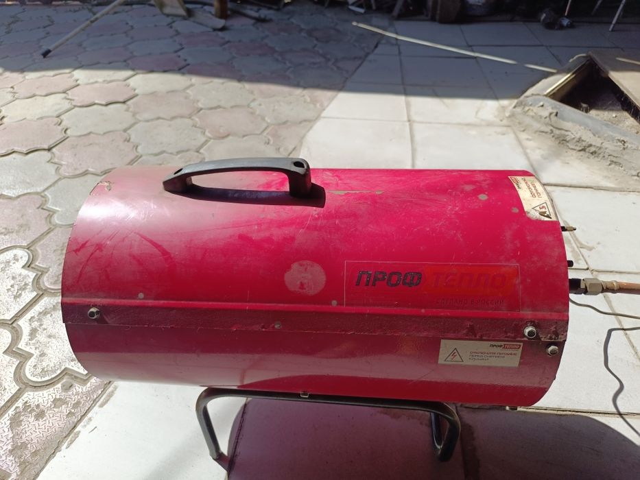 Газовая пушка теплогенератор