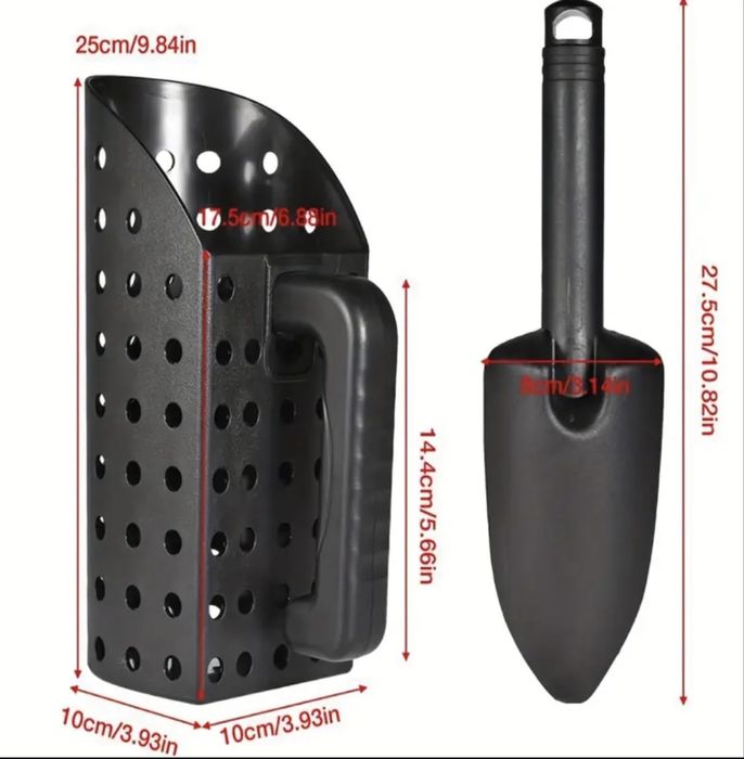 Комплект лопата и сито за металдетектор, ABS