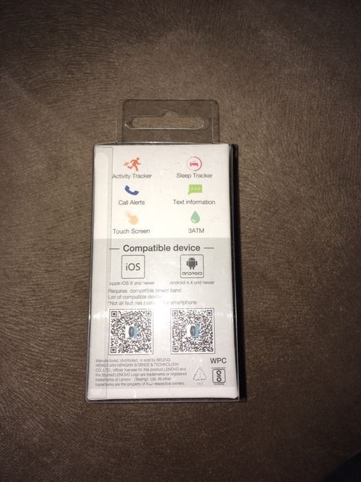 Смарт гривна LENOVO