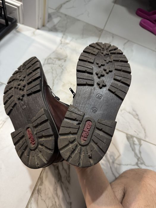 Rieker зимние ботинки