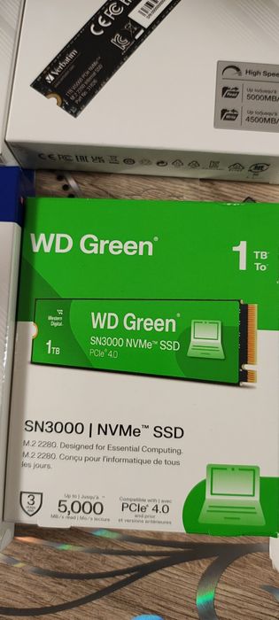 Ssd nvme 1 tb, noi, sigilate,cumparate din emag