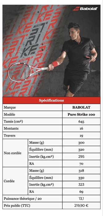 Babolat Pure Strike 100