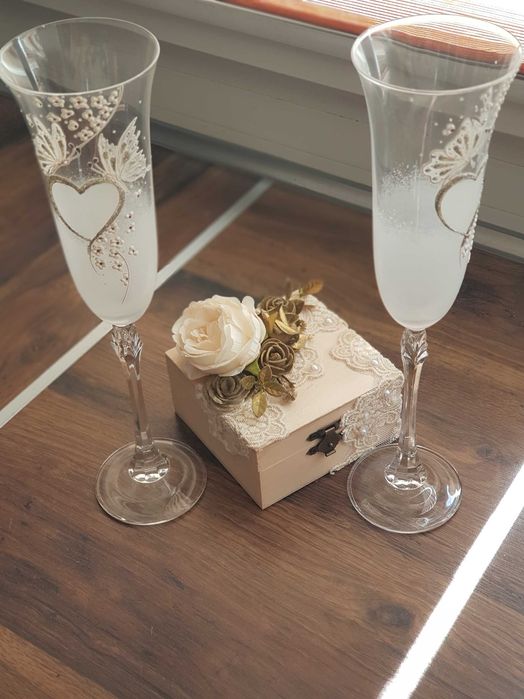 Кристални чаши за шампанско