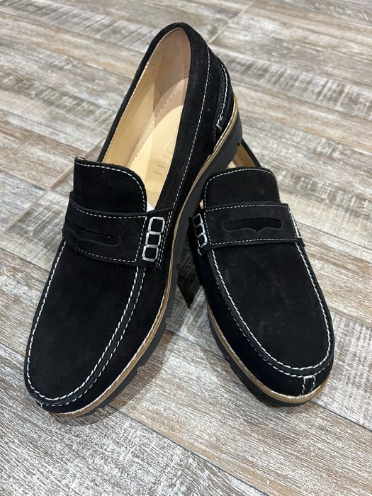 Мокасини-естествен велур