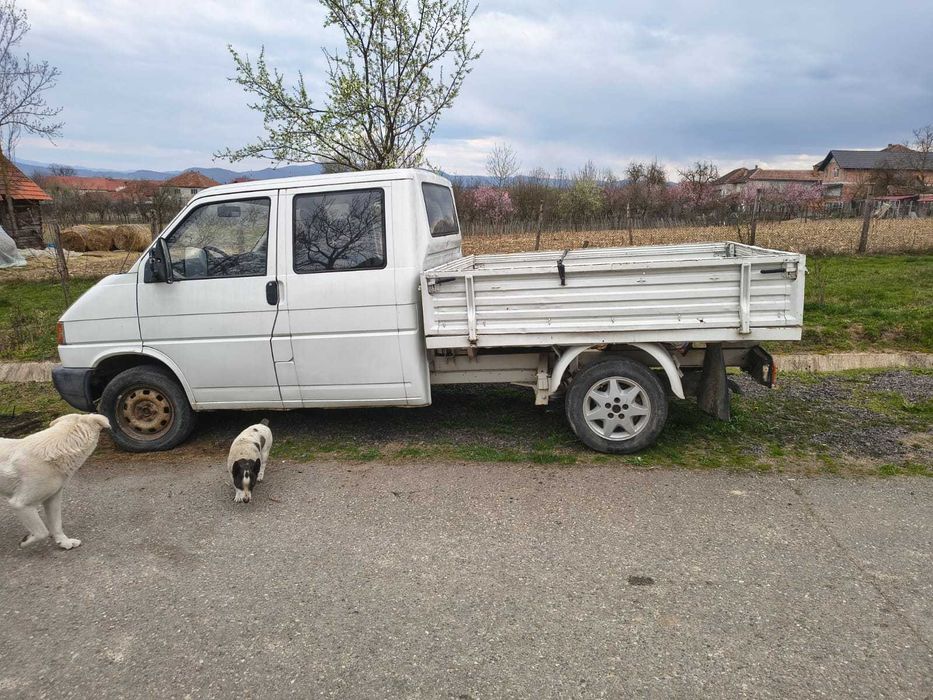Vand camioneta dublu cabin VW Transporter T4 – 1998 – 2.4 Diesel