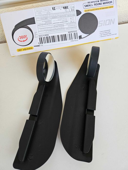 Огледало сляпа зона на автомобил с капак против дъжд