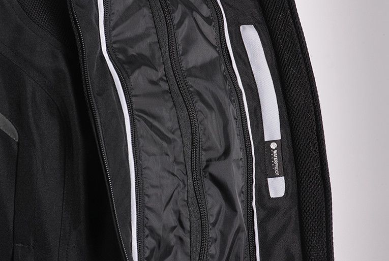 Geaca dama Racing/Roadster Ixon Ilana Evo LS negru/alb