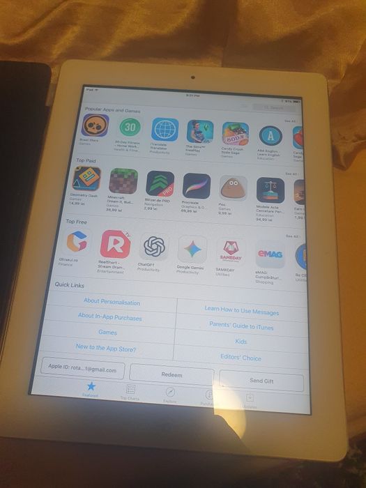 Apple Ipad2 tableta  funcțională