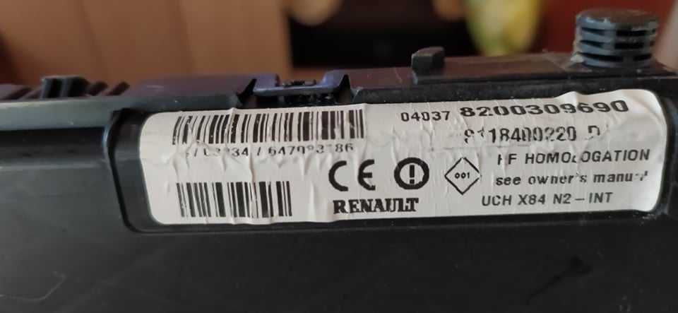 Комфорт модул за RENAULT MEGANE SCENIC 1.9 Dci