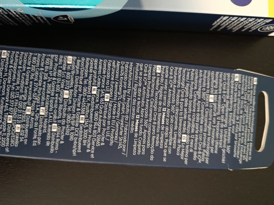 Rezervă periuță de dinți electrică oral b