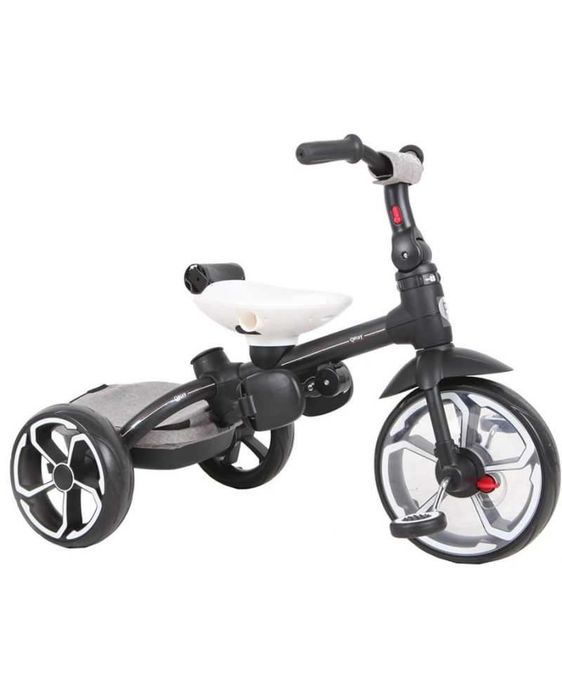 Детска триколка 4 в 1 QPlay - Prime, Grey